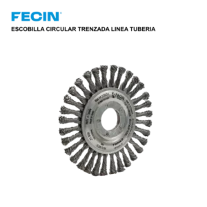 ESCOBILLA CIRCULAR TRENZADA LINEA TUBERIA