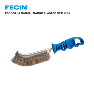 ESCOBILLA MANUAL MANGO PLASTCO SPID INOX
