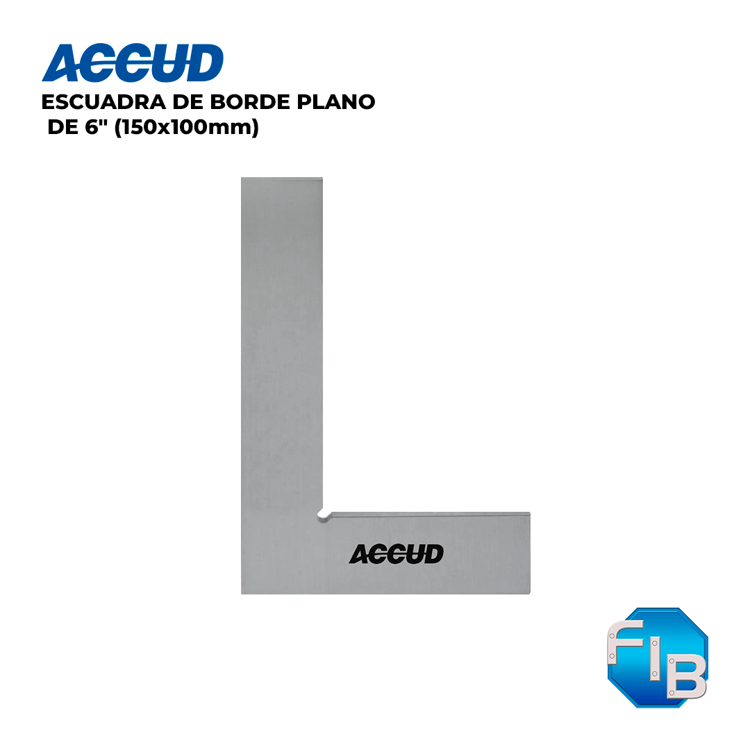 ESCUADRA DE BORDE PLANO-ACCUD