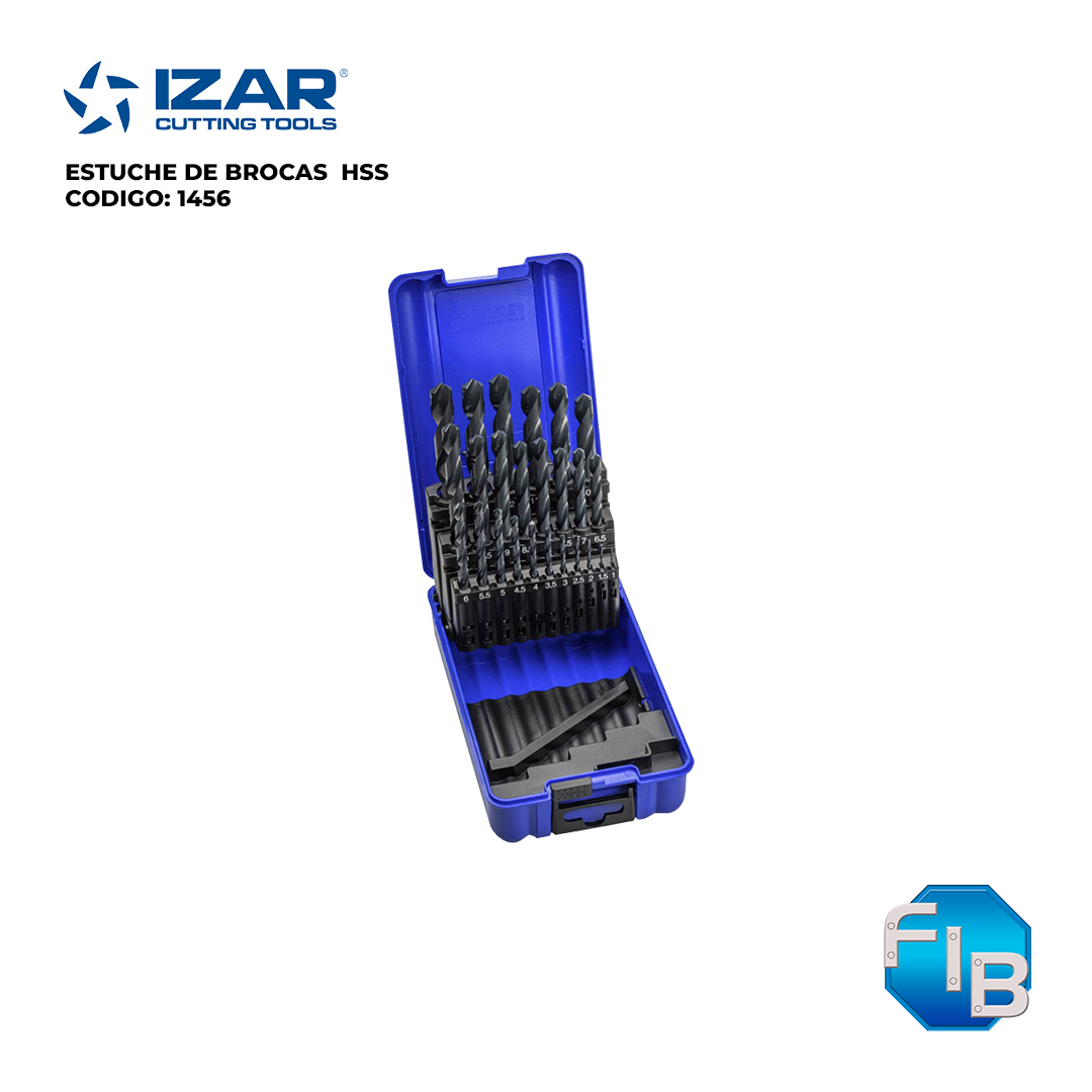 estuche de brocas hss 1 IZAR