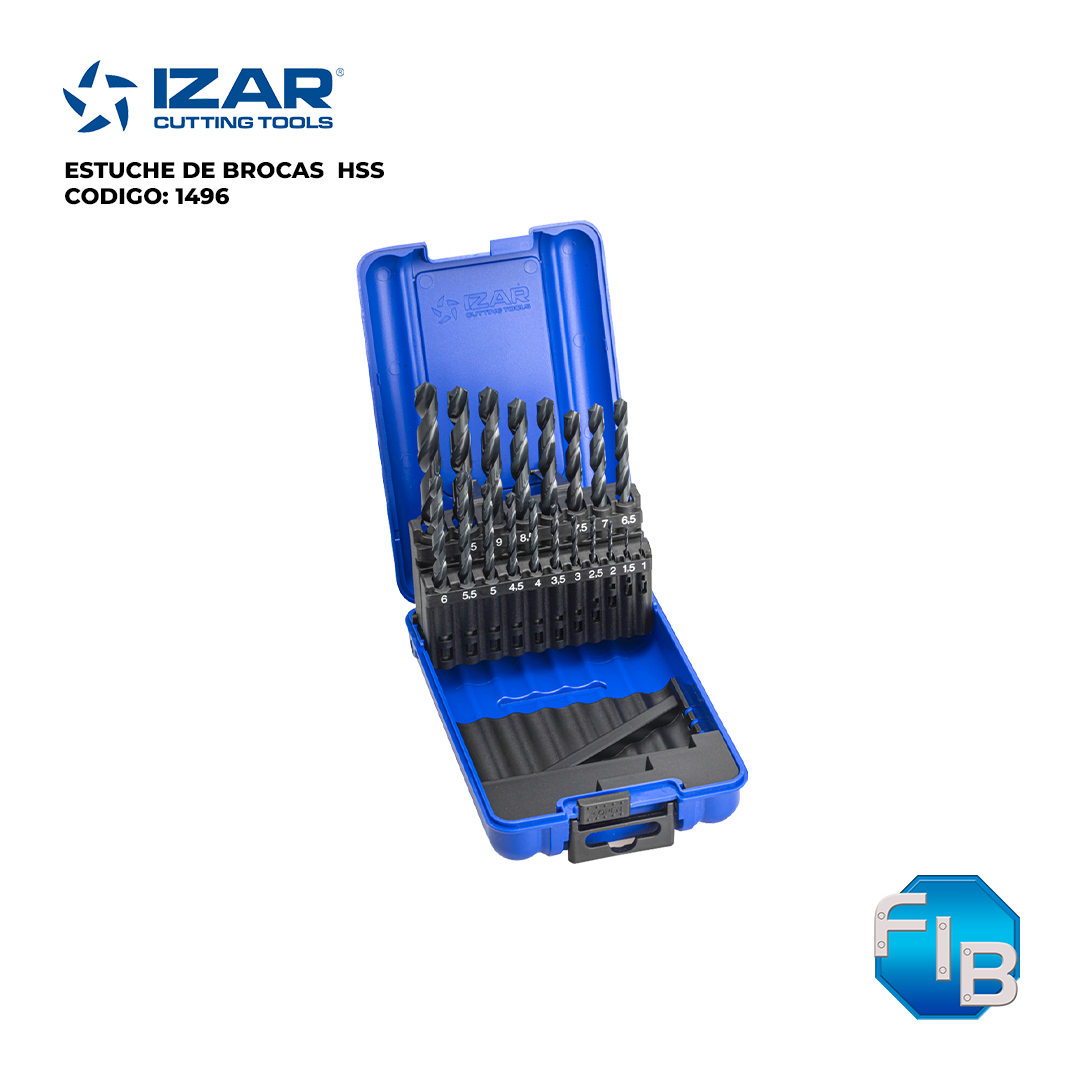 estuche de brocas hss 2IZAR