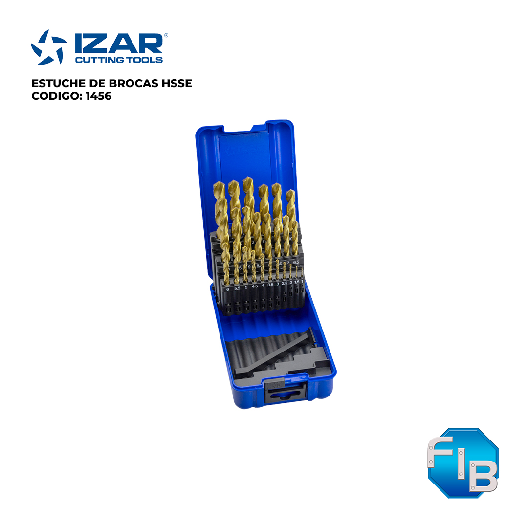 estuche de brocas hsse co 1 IZAR