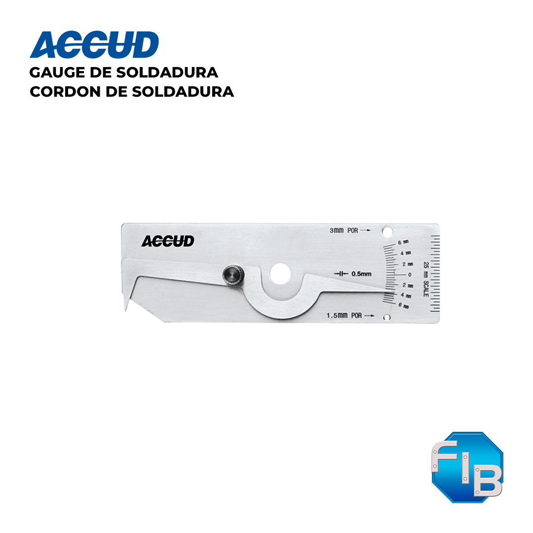 gauge de soldadura d cordon de soldadura ACCUD