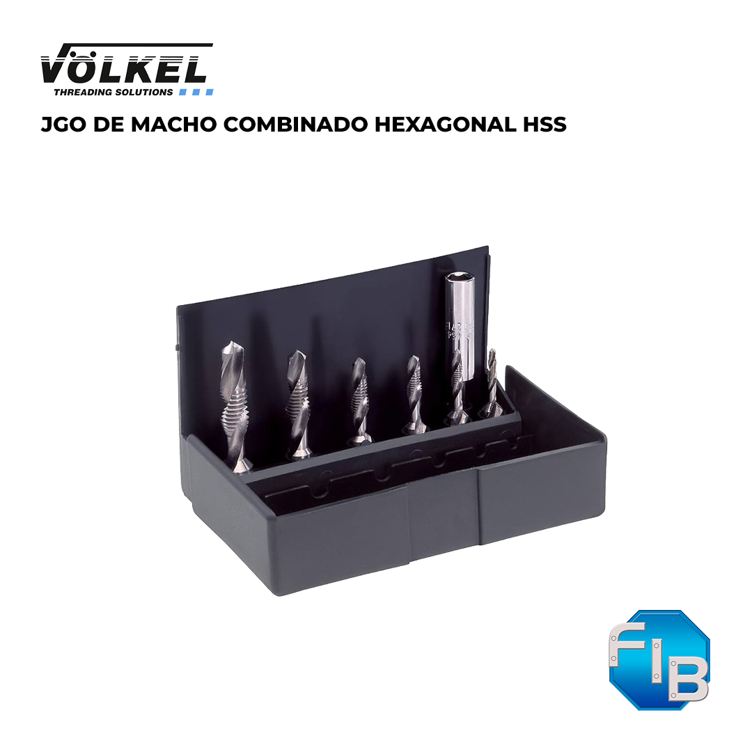 juego de macho conbinado hex volkel