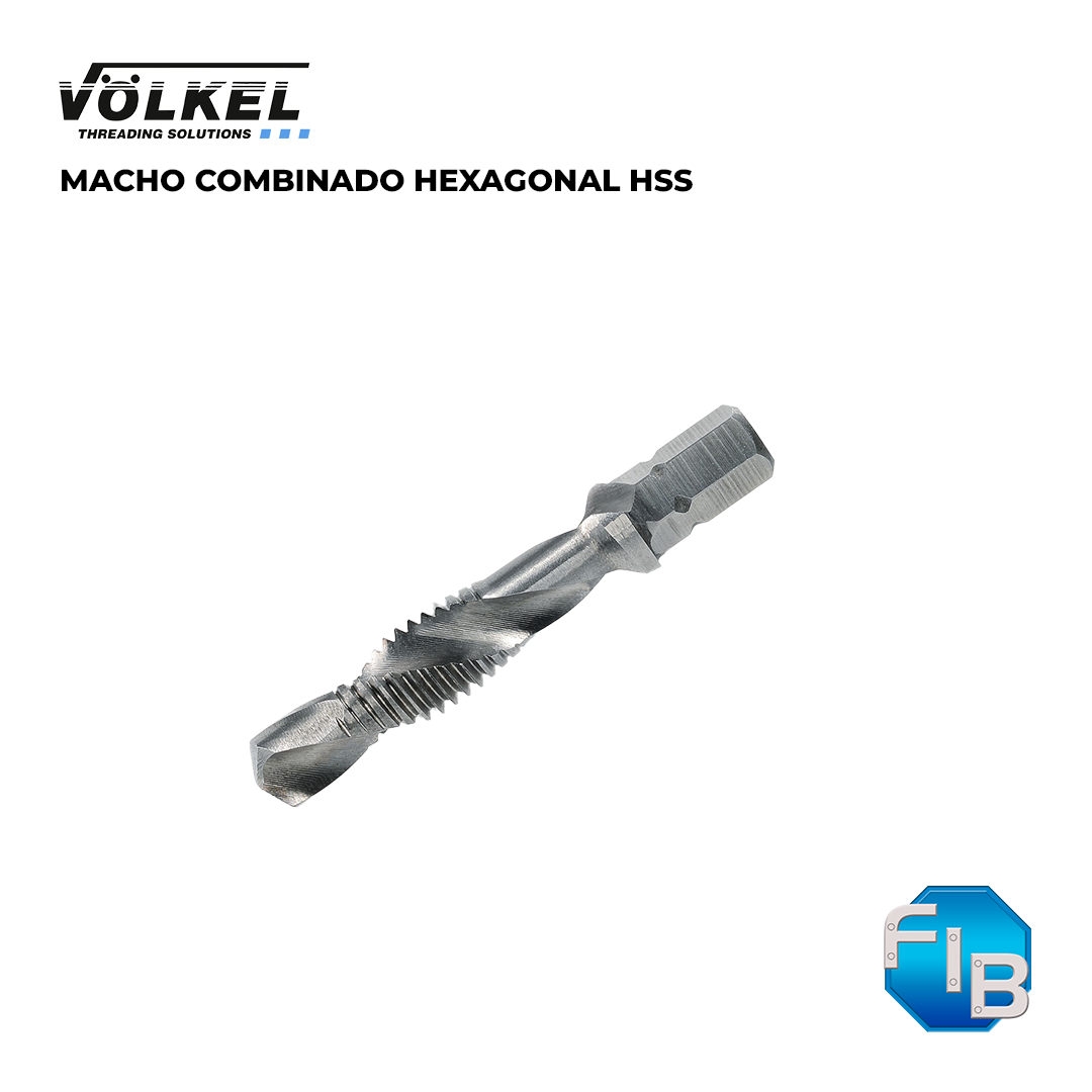 macho combinado hexagonal volkel