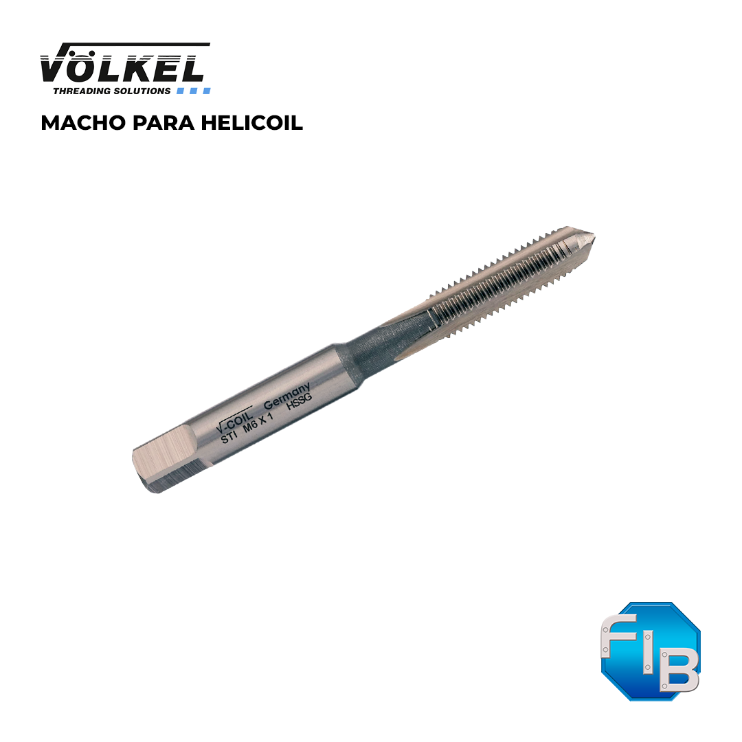 macho para helicoil volkel