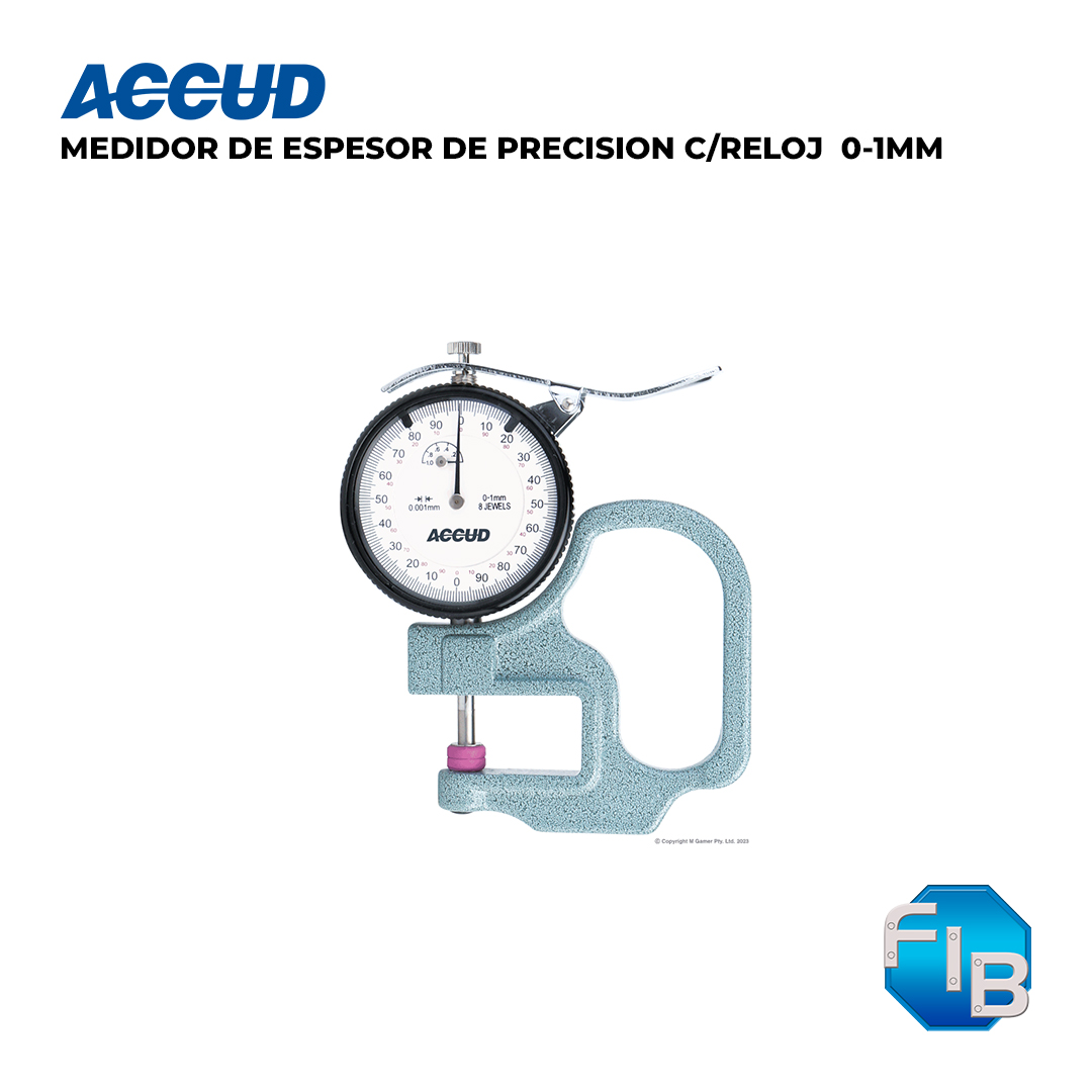 medidor de espesor precision ACCUD