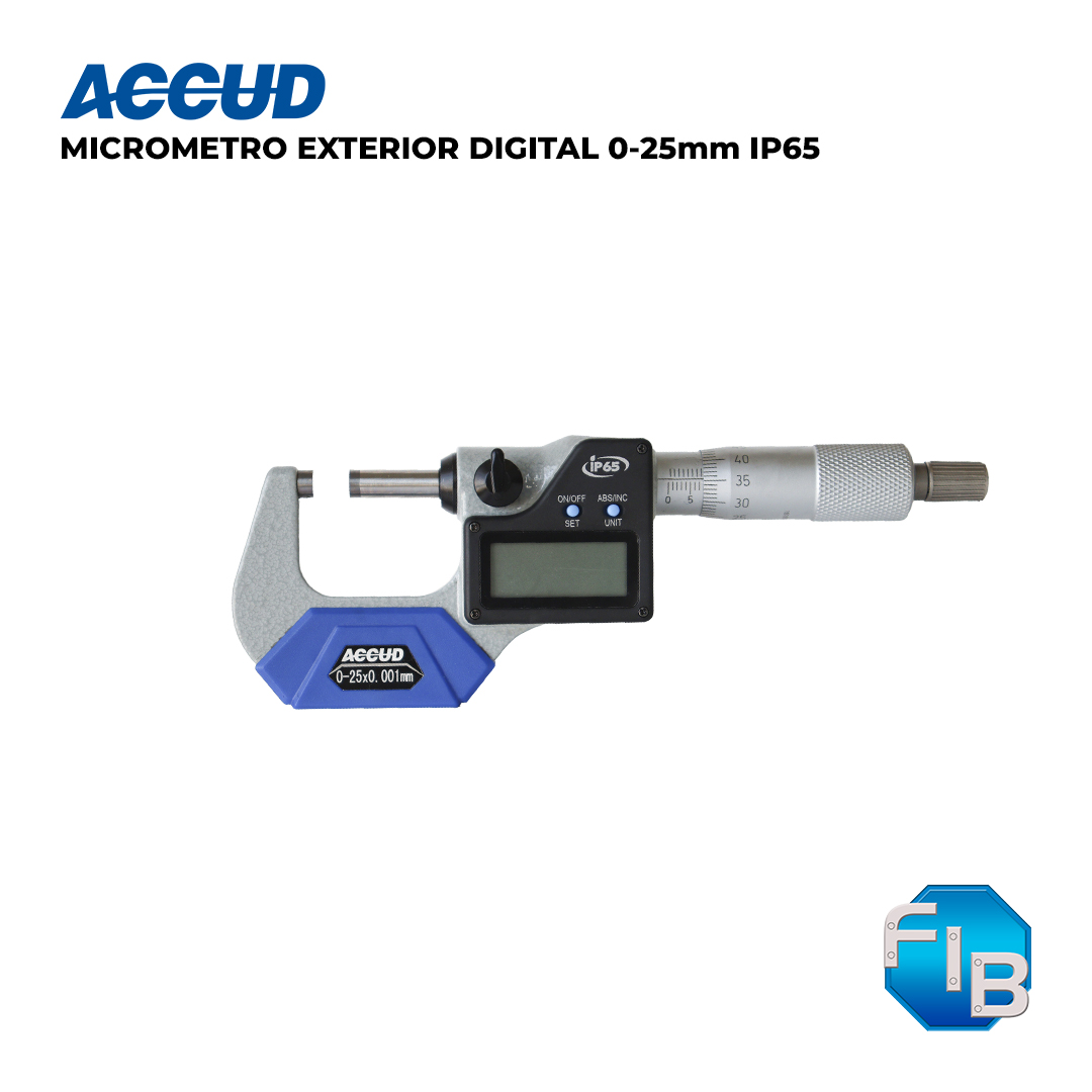 micrometro ext digital IP65 ACCUD