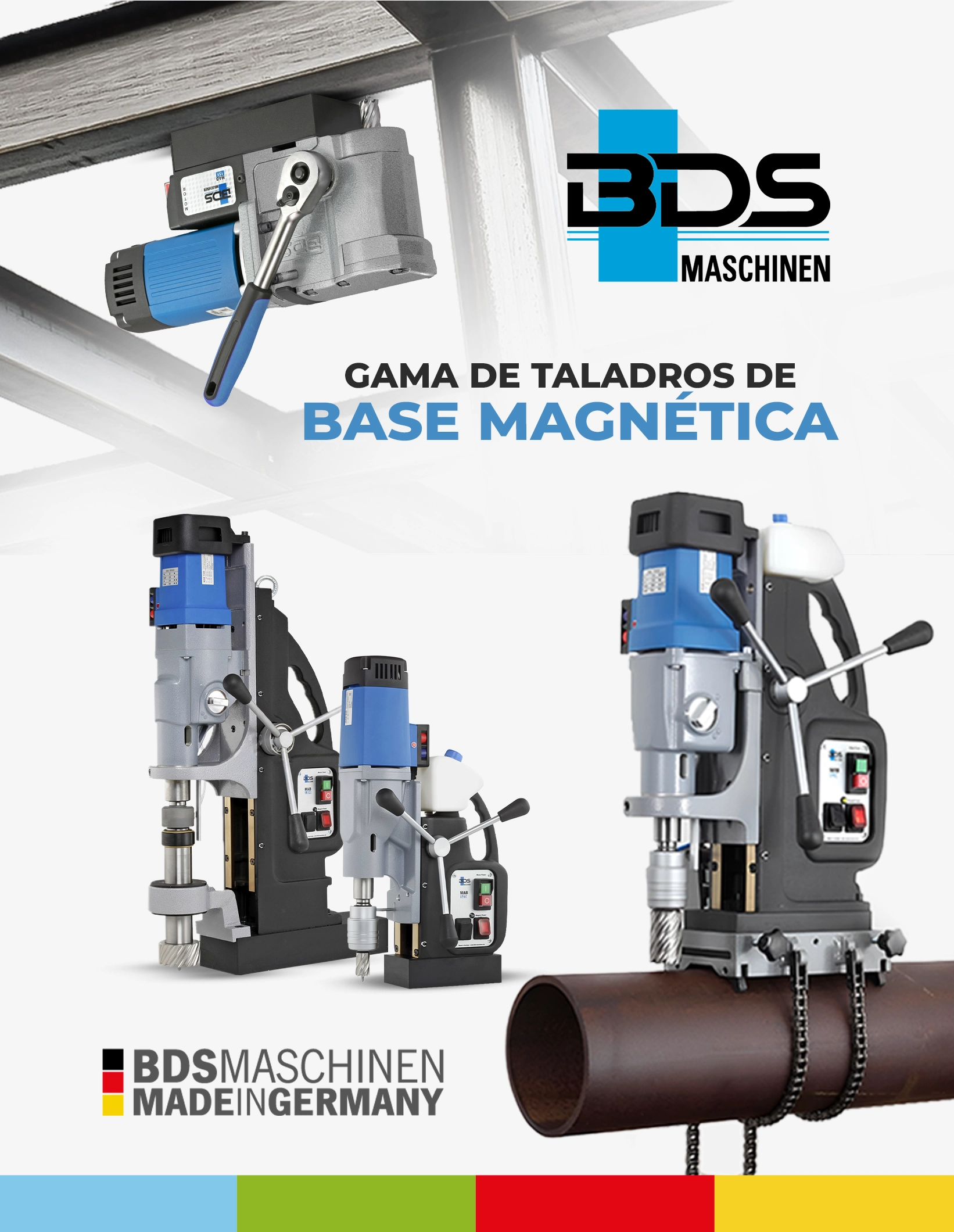 BDS TALADROS MAGNETICOS RESPONSIVE